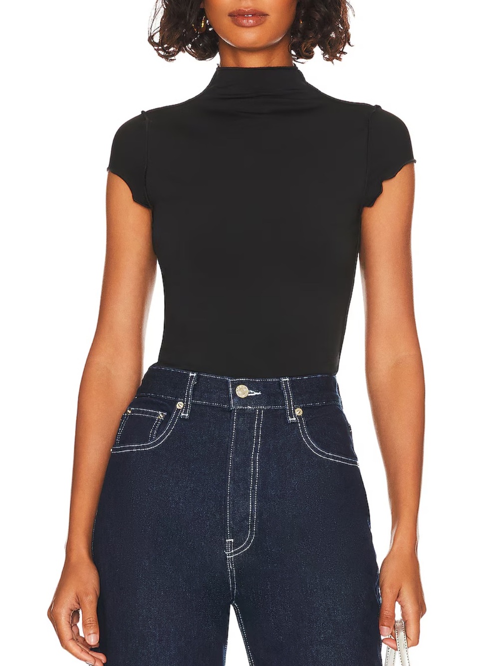 The Line By K Reese Top in Black